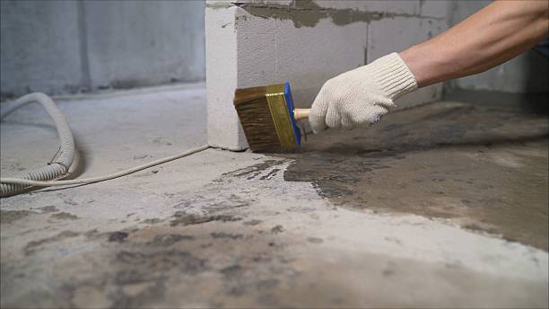 Crawl space vapor barrier installation in Sumava Resorts, IN