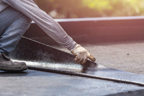 Wet basement repair process in Sumava Resorts, IN